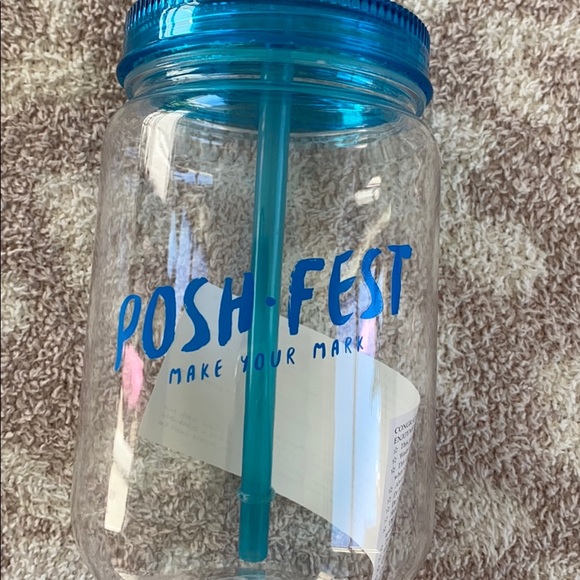 Poshfest Cup with Straw - Picture 2 of 4